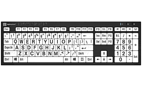 High Contrast Keyboard